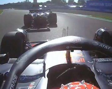El enojo de Verstappen por una maniobra de Colapinto: ¿Qué está haciendo este chico?