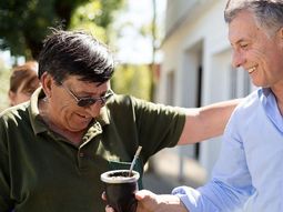 Mauricio Macri suspendió un tombreo Mauricio Macri suspendió un tombreo