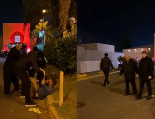 VIDEO: Brutal golpiza de patovicas a un joven en un boliche de Costanera