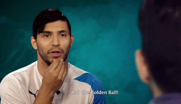 El Kun Agüero reveló su máximo secreto en una desopilante entrevista