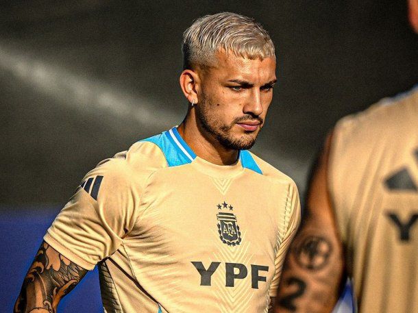 El nuevo look de Leandro Paredes antes de la semifinal de la Copa América 2024