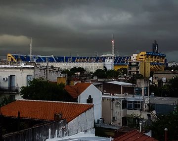 Tormenta en Buenos Aires - Crédito:&nbsp;@Omarcitobostero