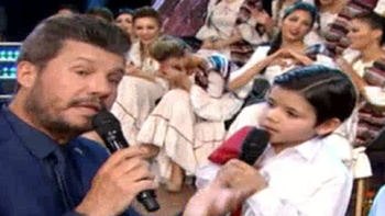 enoc, el nino cantante que sorprendio a marcelo tinelli por sus ocurrentes frases enoc, el nino cantante que sorprendio a marcelo tinelli por sus ocurrentes frases