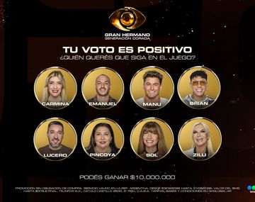 Cómo se vota ahora a los nominados de Gran Hermano Generación Dorada