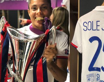 El alocado festejo de Sole Jaimes