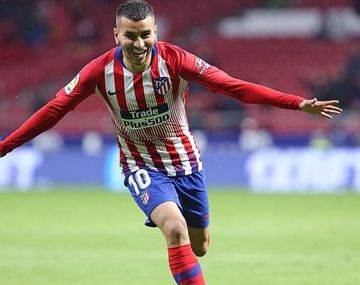 El argentino Ángel Correa es uno de los dos contagiados de coronavirus en Atlético Madrid