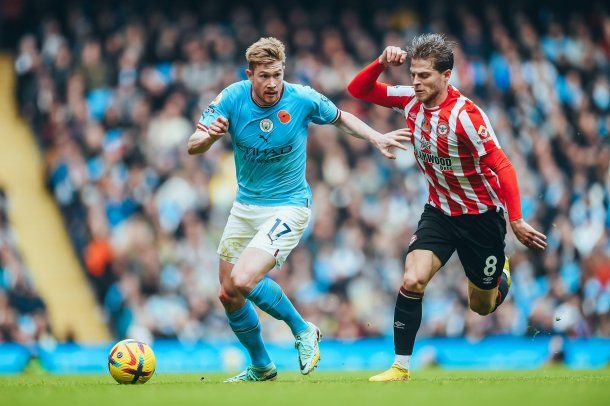Manchester City perdió con Brentford de local