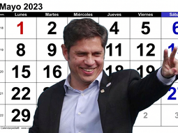 Los 19 feriados inesperados que decretó el banco de Axel Kicillof Los 19 feriados inesperados que decretó el banco de Axel Kicillof