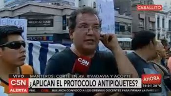 corte en caballito: manteros le reclaman al gobierno porteno volver a trabajar corte en caballito: manteros le reclaman al gobierno porteno volver a trabajar