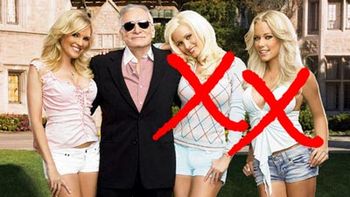 Hefner en pareja
