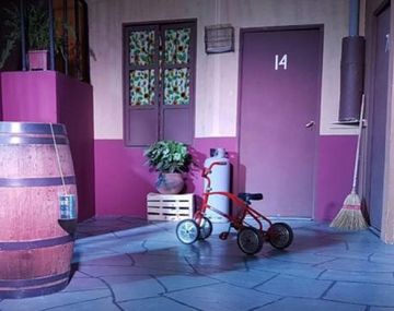 Réplica de la vecindad de El Chavo del 8, en Tucumán. Gentileza de La Gaceta