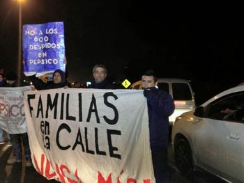 Trabajadores despedidos de Pepsico