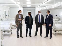 El Gobierno finalizó la construcción de 12 hospitales modulares en tiempo récord