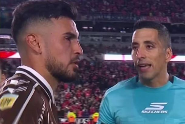 El comentario de Yael Falcón Pérez al arquero de Platense tras el escandaloso final ante River