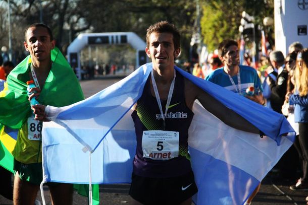 Luis Molina terminó cuarto en los 42 k de Buenos aires y clasificó a Río 2016