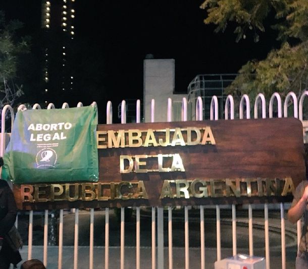 Llevaron el pañuela y la bandera verde