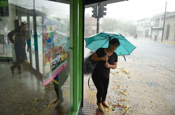 Tormenta en La Plata