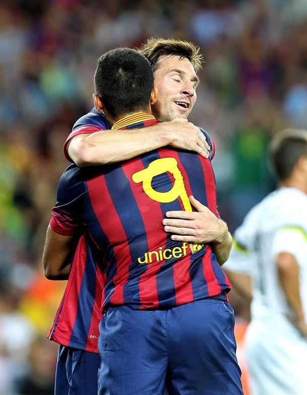 Paliza del Barça al Santos en el debut del Tata Martino