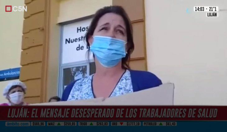 Coronavirus: decretaron el estado de emergencia en el Hospital de Luján