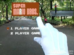 uper Mario Bros en realidad aumentada