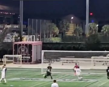 El gol de Mateo Massi en las infantiles del Inter Miami