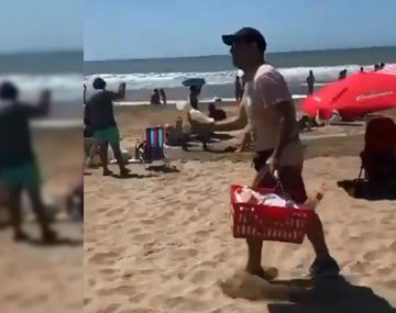 Y va el tercero: la pastafrola del Pity Martínez que es furor en la playa