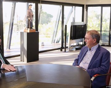 Alberto Fernández tuvo su foto con Juan Schiaretti