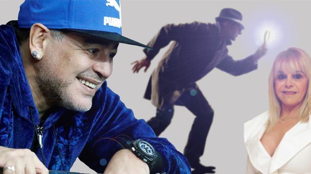 Maradona le puso un detective a Claudia Villafañe.