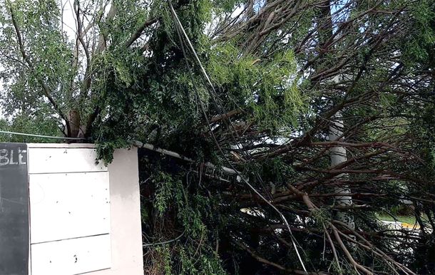 Terrible temporal devastó ciudad cercana a Villa Carlos Paz
