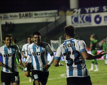 Racing derrotó a Sarmiento - Crédito:&nbsp;@RacingClub