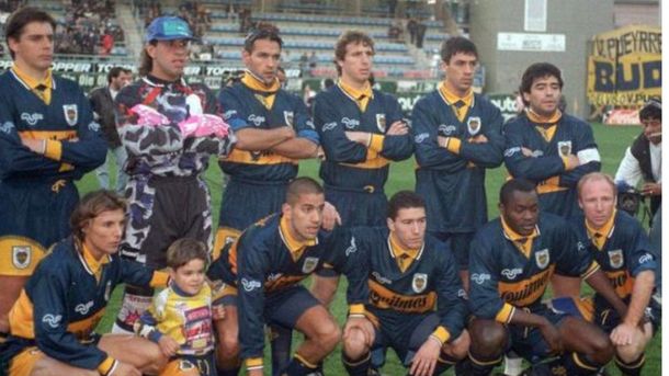 Compartió cancha con Maradona en Boca