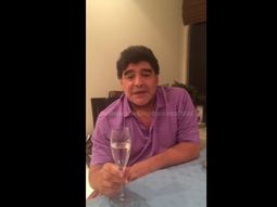 mira el saludo de maradona a todos sus fanaticos por su cumpleanos mira el saludo de maradona a todos sus fanaticos por su cumpleanos