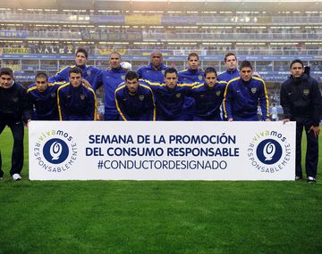 Boca se sumó a la campaña del conductor designado