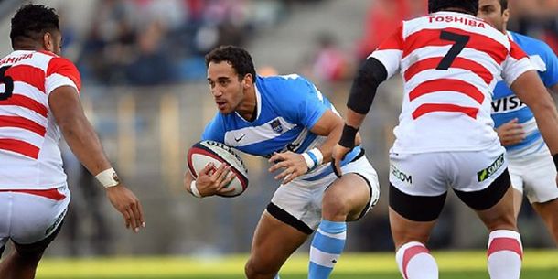 Los Pumas frente a Japón en el primer test match de la gira