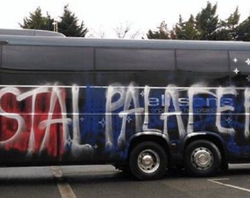 Así quedó el micro escrachado