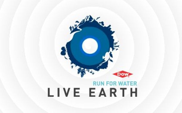 Dow Live Earth Run For Water- Logo