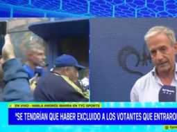 Ibarra se mostró confiado en las elecciones de Boca: Vamos a ganar, hay un aire de cambio