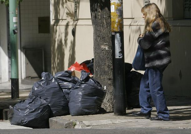 Basura en la calle