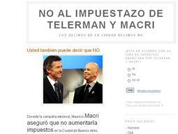 Blog impuestazo Telerman Macri