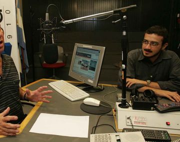 Carlos Bilardo, en su programa de radio