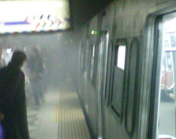 Pánico en la línea D de subtes por un principio de incendio