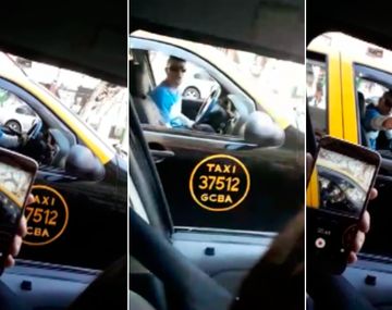 Un taxista insultó a una colega porque creyó que le había sacado un pasajero