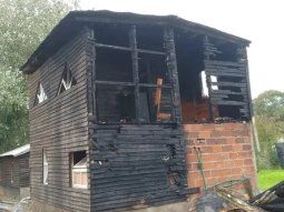 Mar del Plata: las imágenes del trágico incendio en Camet