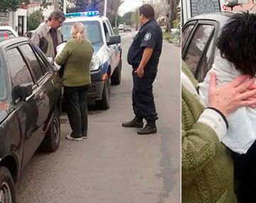 Un perro estuvo 5 días encerrado en un auto