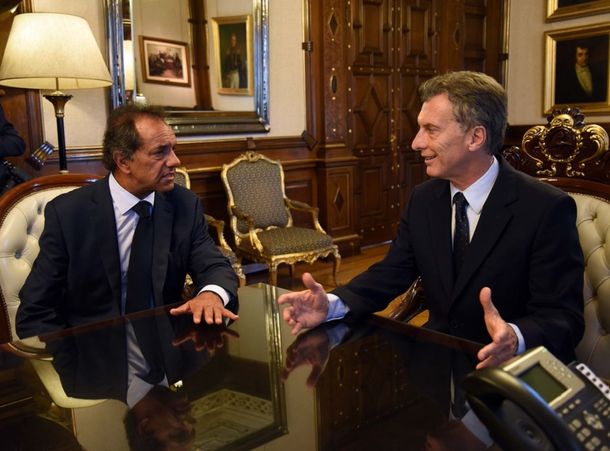Scioli admitió que podría viajar junto a Macri en busca de inversores
