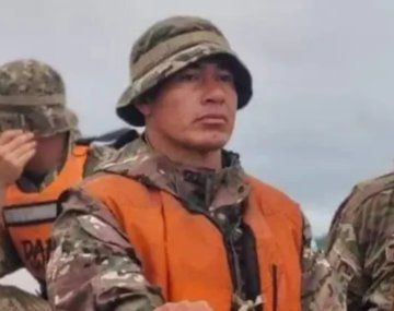 Hallaron muerto al sargento que desapareció en el río Paraná.