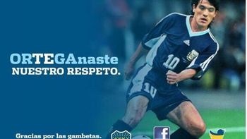 el afiche de boca que le rinde homenaje al burrito ortega el afiche de boca que le rinde homenaje al burrito ortega