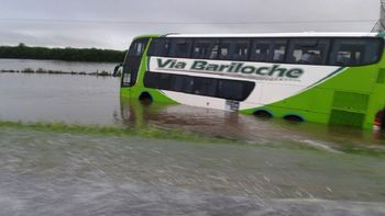 El mirco quedó sobre la banquina El mirco quedó sobre la banquina