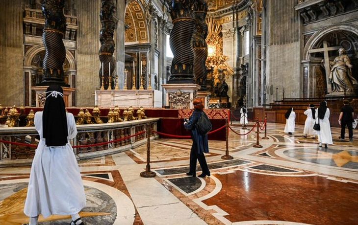Francisco pidió por la victoria de la humanidad sobre el coronavirus