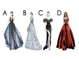 Test viral: descubrí cómo sos según el vestido que selecciones en la imagen